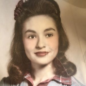 My mother, 1940s